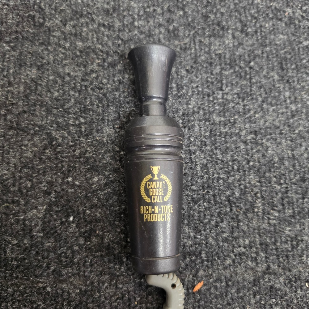 Rich-N-Tone RNT Canada Goose Call Black Hunting Waterfowl Accessory